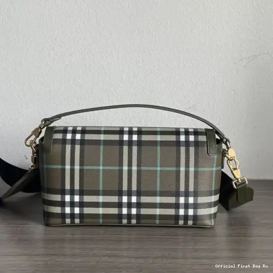 Official FirstBag Ru Handle BURBERRY Top Note Bag-24*8*14cm 0520